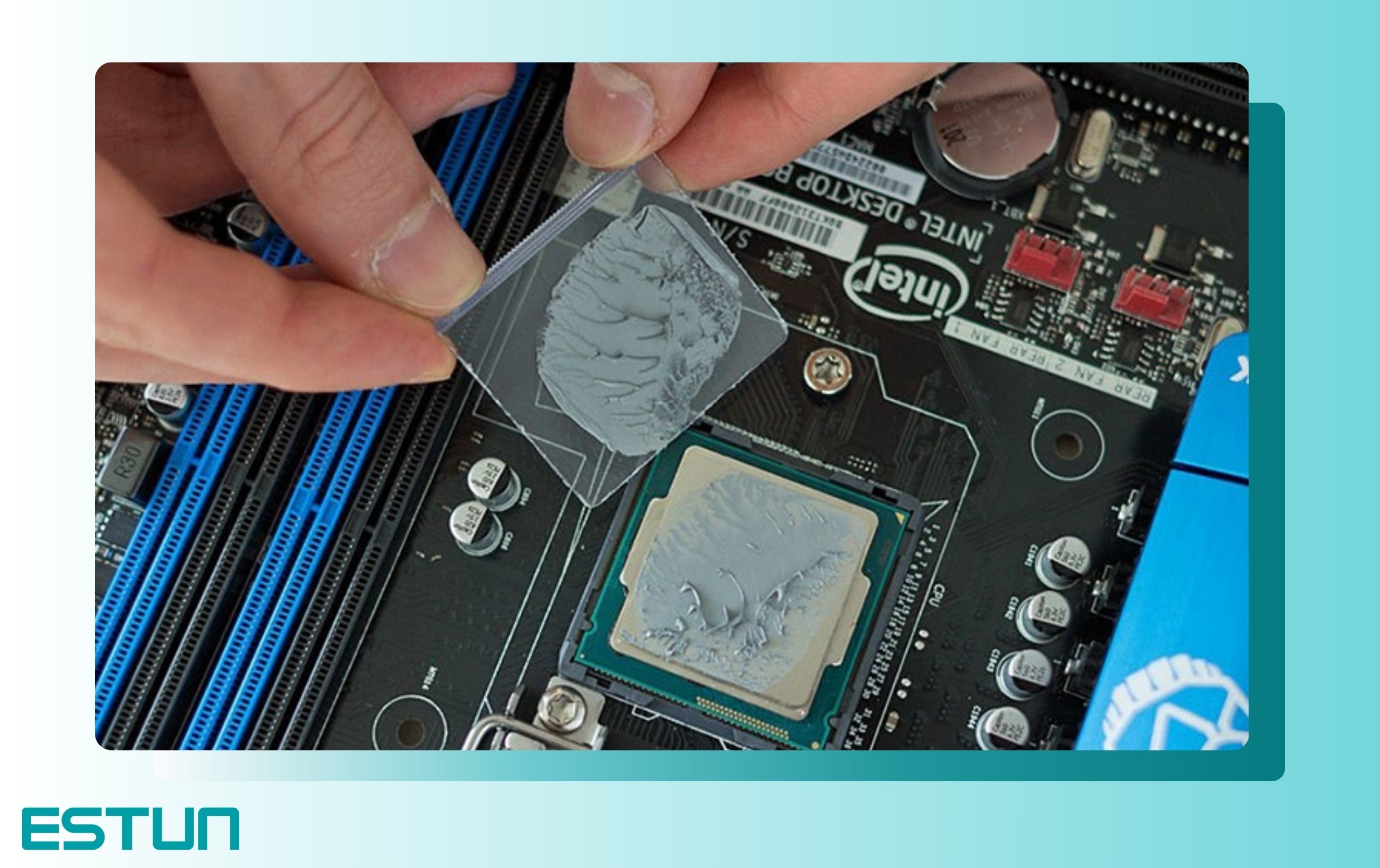 Khó khăn trong quy trình bôi keo tản nhiệt CPU thủ công