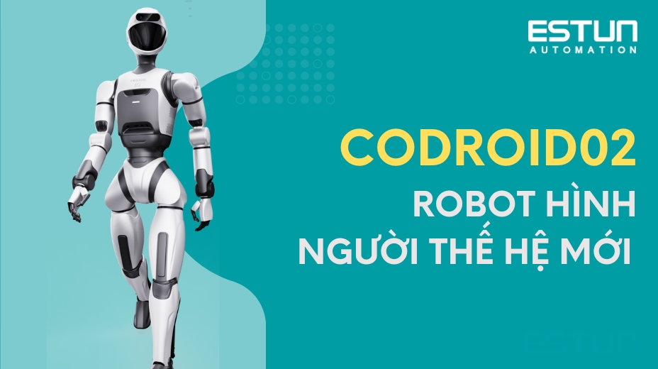 Codroid02 - Tương lai nền công nghiệp với robot hình người