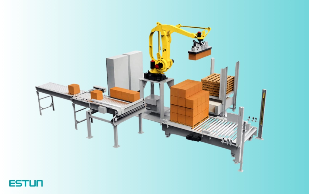 Nguyên lý hoạt động của robot xếp hàng tự động