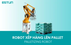 Robot xếp hàng lên Pallet - Palletizing Robot